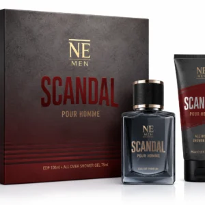 NE Men Scandal Pour Homme EDP 100ml with All Over Shower Gel 75ml